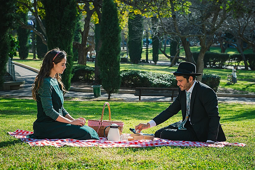 ניב סולטן ומאור שוויצר מתוך הסרט "בחורים טובים 2"