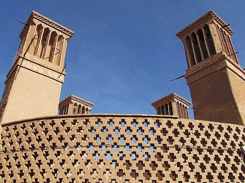 Yazd Bad Gir Windcatcher מגדלי הרוח של יזד - איראן