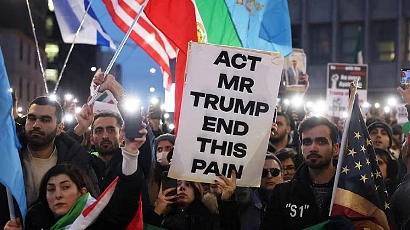 הפגנת תמיכה באיראן