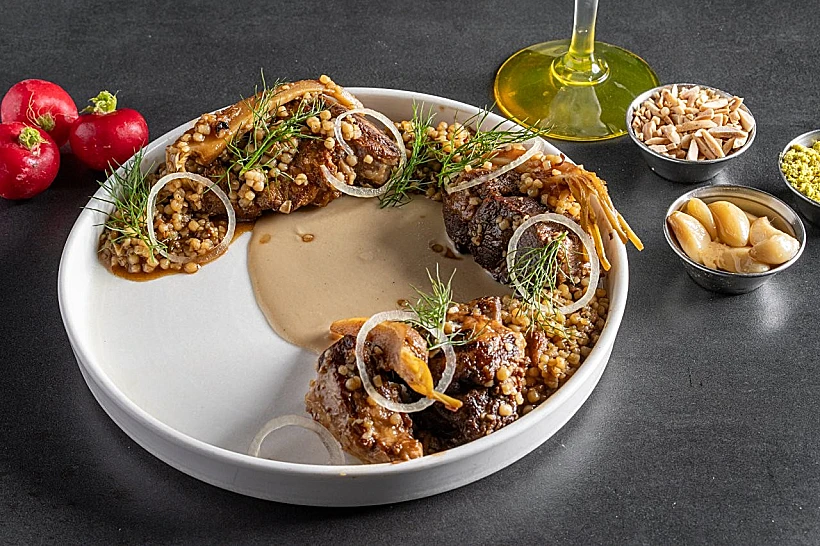 מנה במסעדת "רותס