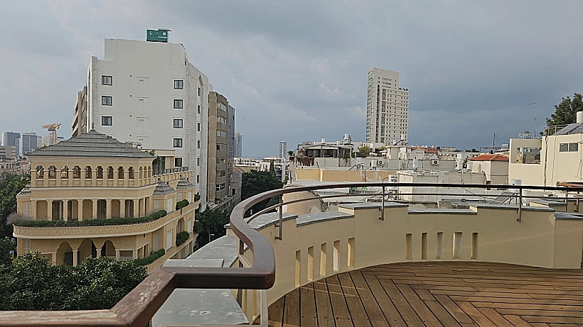 נוף ממלון דה נורמן תל אביב