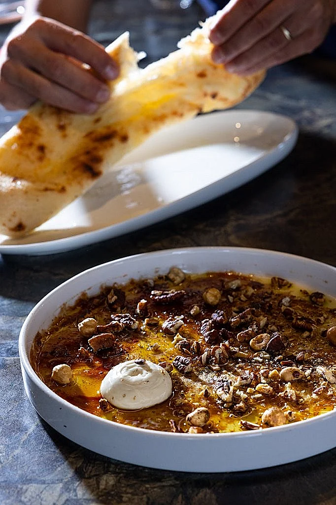 מנה במסעדת "פליים"