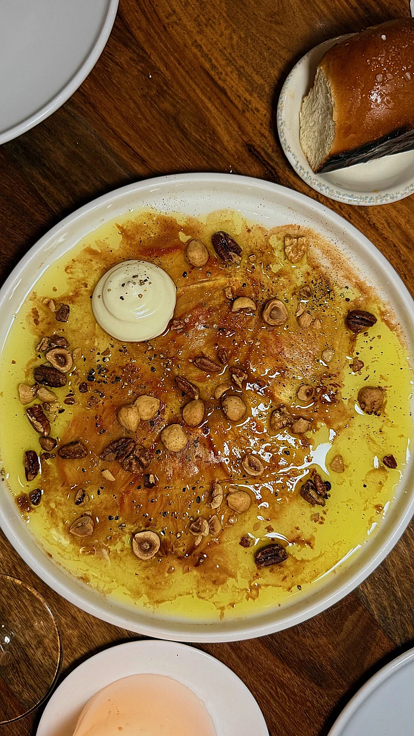 מנה במסעדת "פליים"