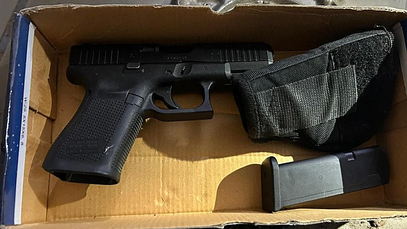 האקדח שנתפס בשכם