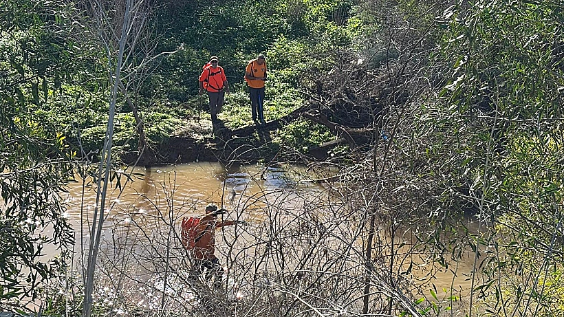 סריקות אחר איתור הנער שנסחף בנחל מודיעין