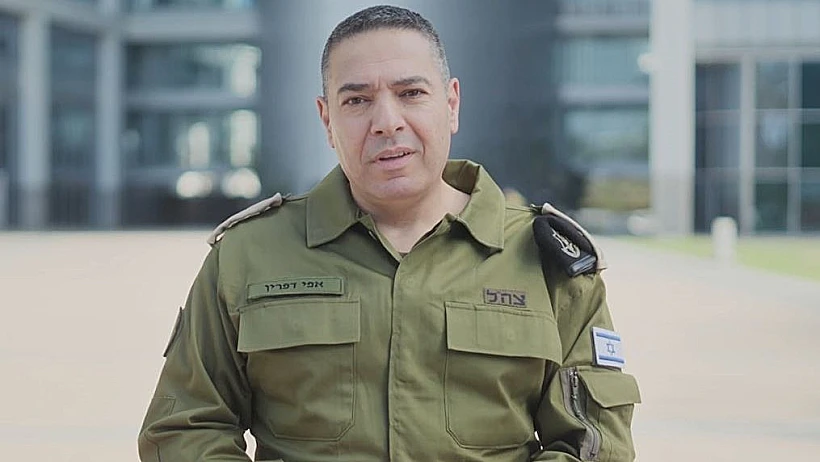 דובר צה"ל תת-אלוף אפי דפרין