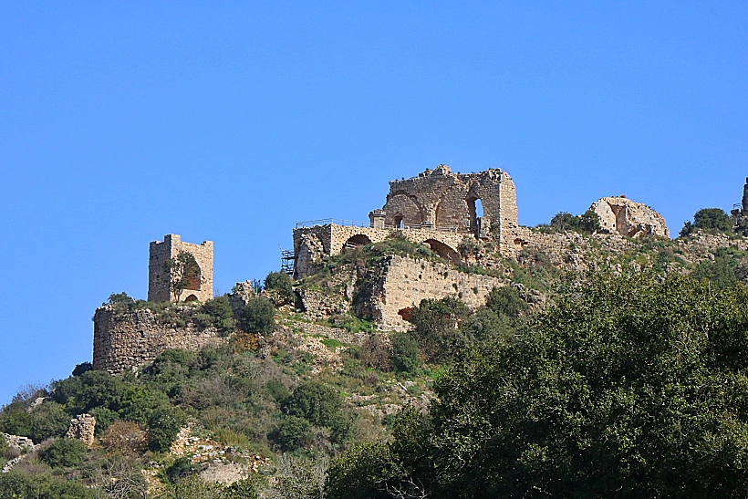 מבצר מונפור שמורת טבע נחל כזיב