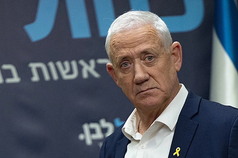 ח"כ בני גנץ, יו"ר כחול לבן