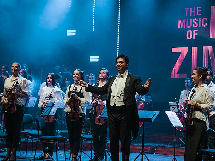 מתוך המופע 'המוזיקה של הנס צימר'