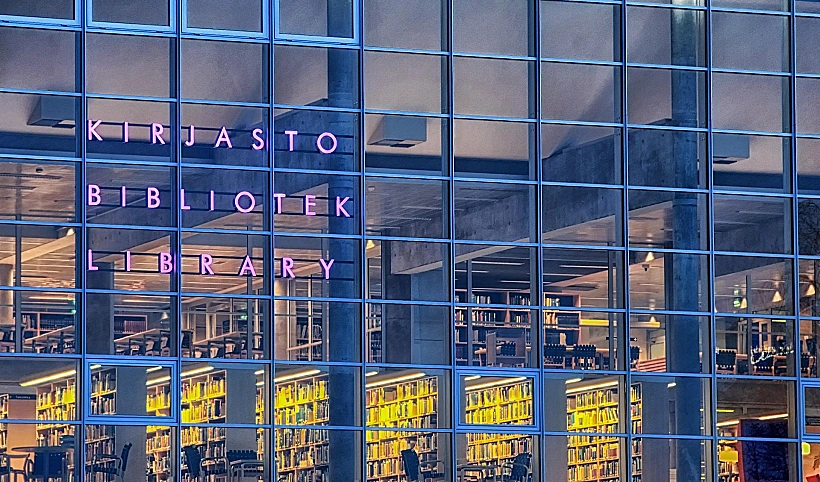 Oulu ספרייה באואולו פינלנד