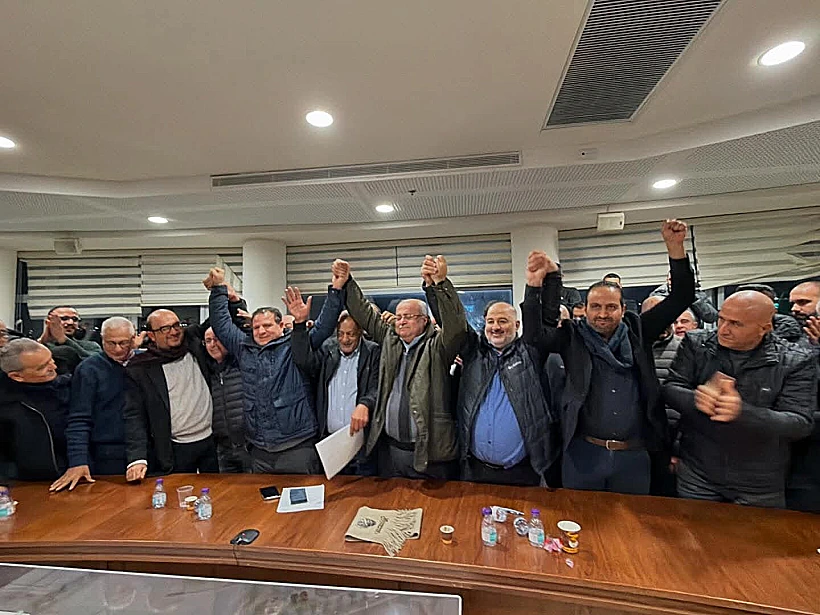 המפלגות הערביות בהסכם לרשימה משותפת