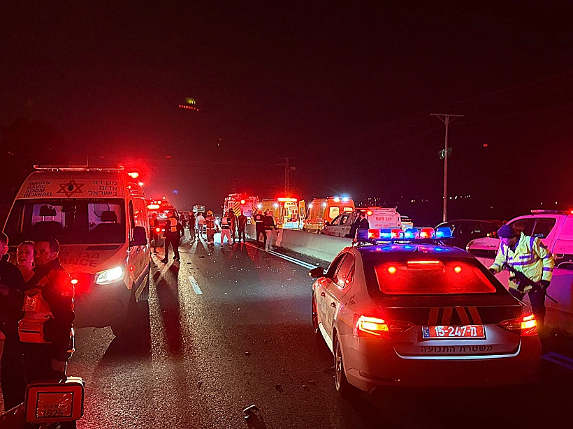 תאונת דרכים בצומת הסרגל