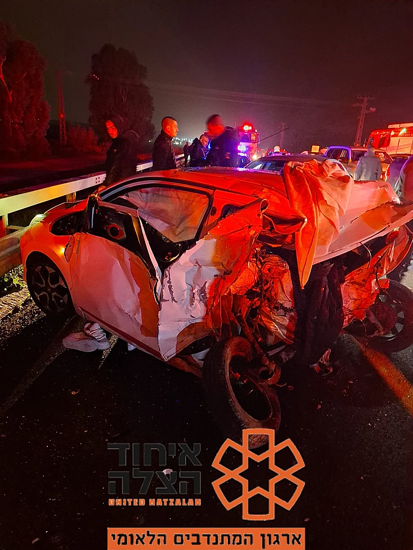 תאונת דרכים בצומת הסרגל