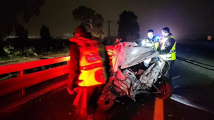 תאונת דרכים בצומת הסרגל
