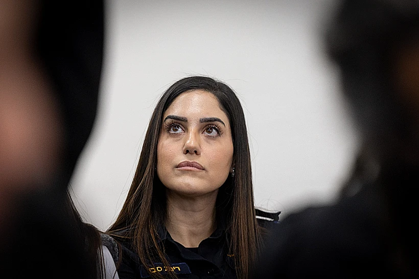 רב-פקד רינת סבן בבית המשפט