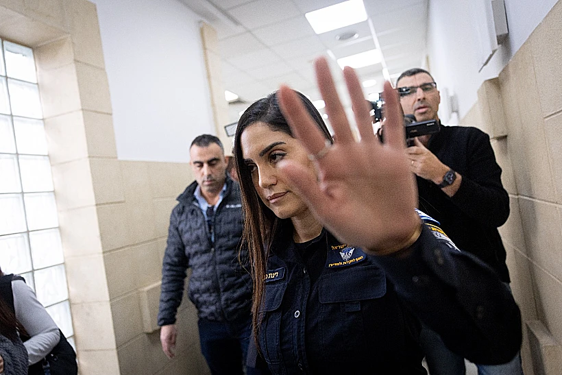 רב-פקד רינת סבן בבית המשפט