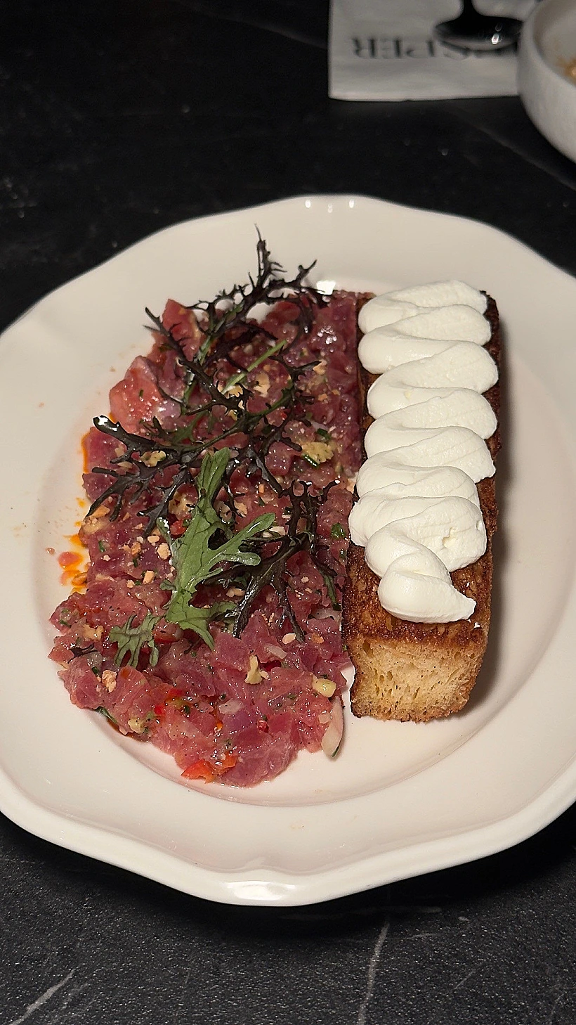 טרטר בקר במסעדת "לוספר"