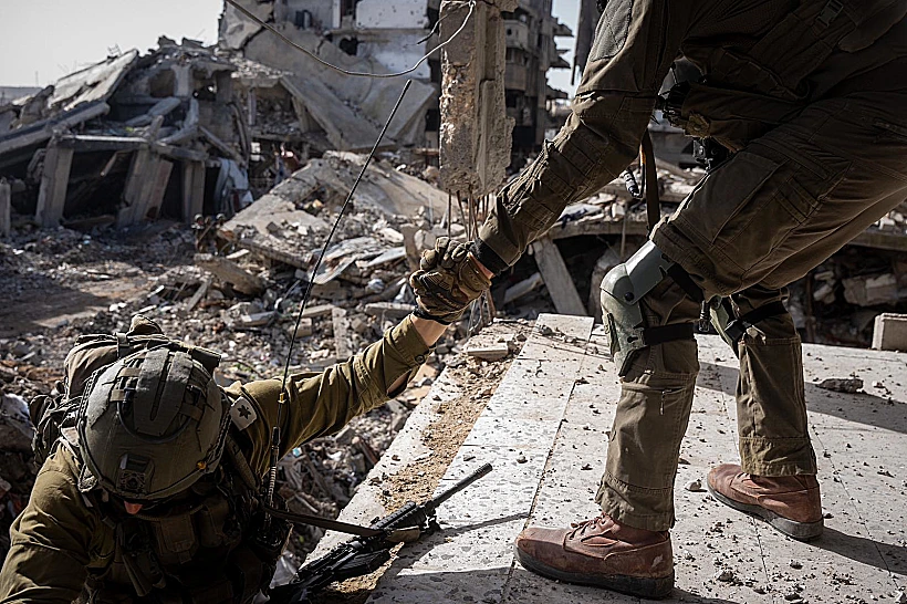 כוחות צה"ל במבצע "לב אמיץ