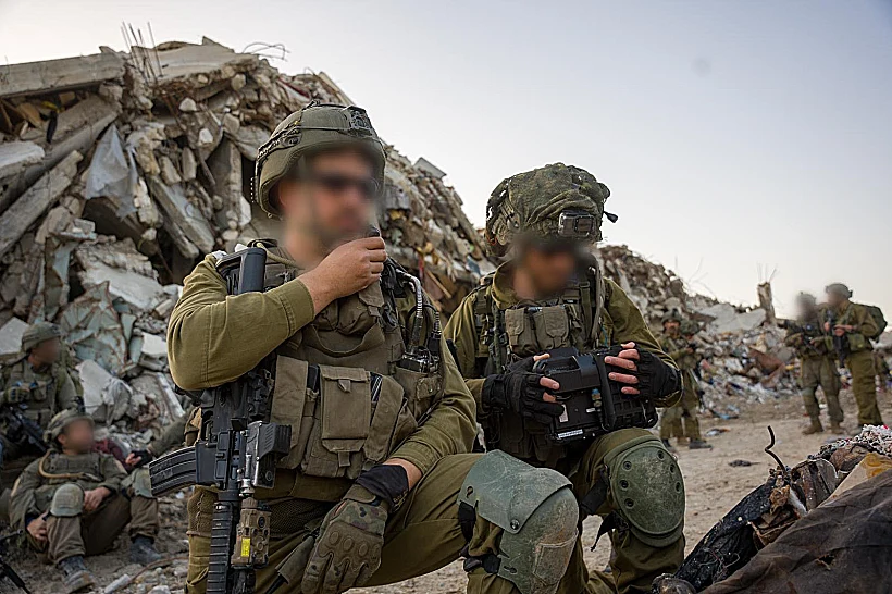 כוחות צה"ל במבצע "לב אמיץ