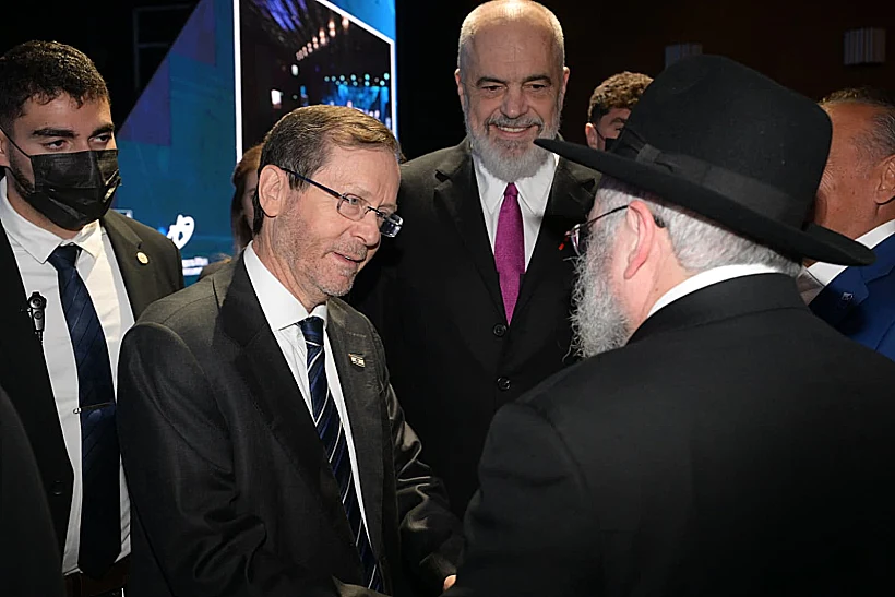 הנשיא הרצוג בכנס הבינלאומי למאבק באנטישמיות