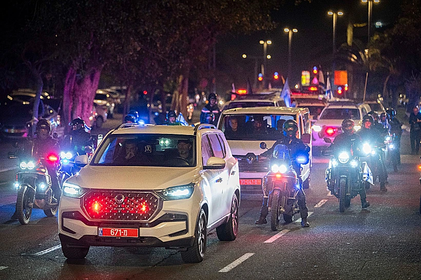 ארונו של רן גואילי מגיע למכון לרפואה משפטית באבו כביר