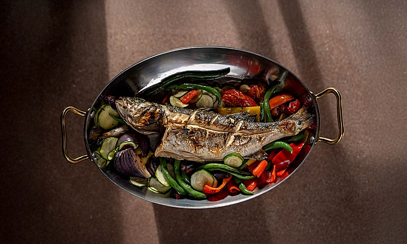 מנת דג במסעדת "לוצ'נה"