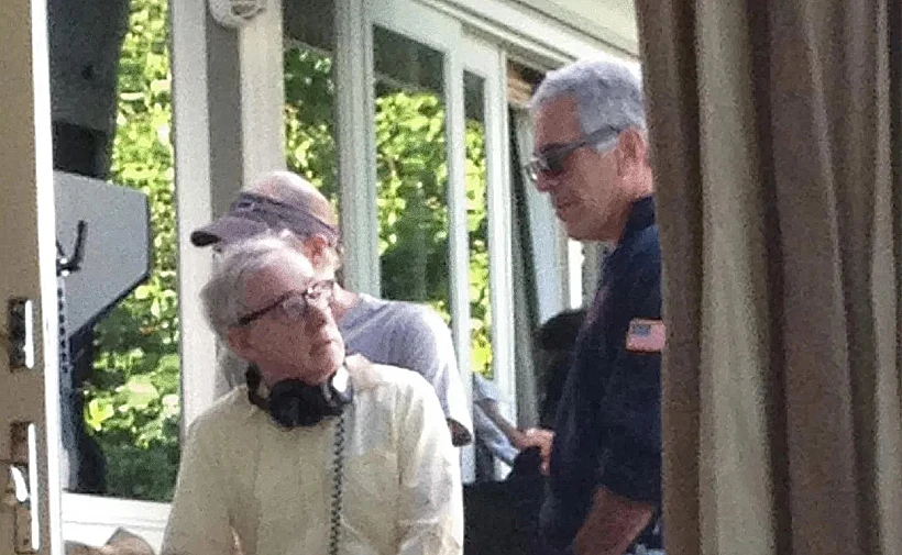 וודי אלן עם ג'פרי אפשטיין