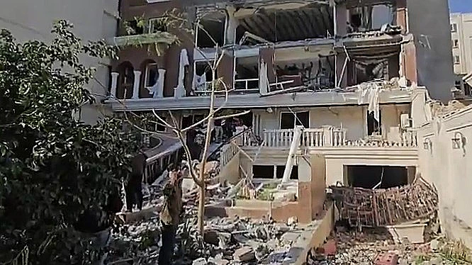 הפיצוץ בבנדר עבאס שבאיראן