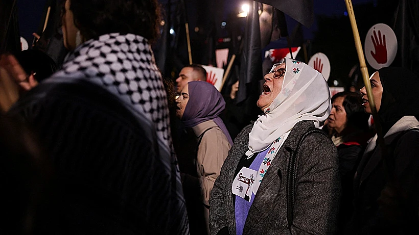 מוחים בת"א נגד הפשיעה בחברה הערבית