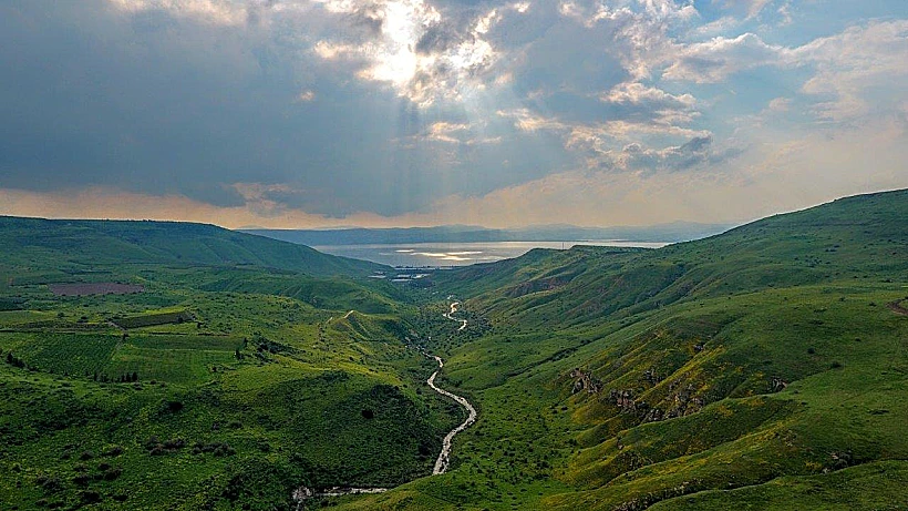 נחל סמך ברמת הגולן