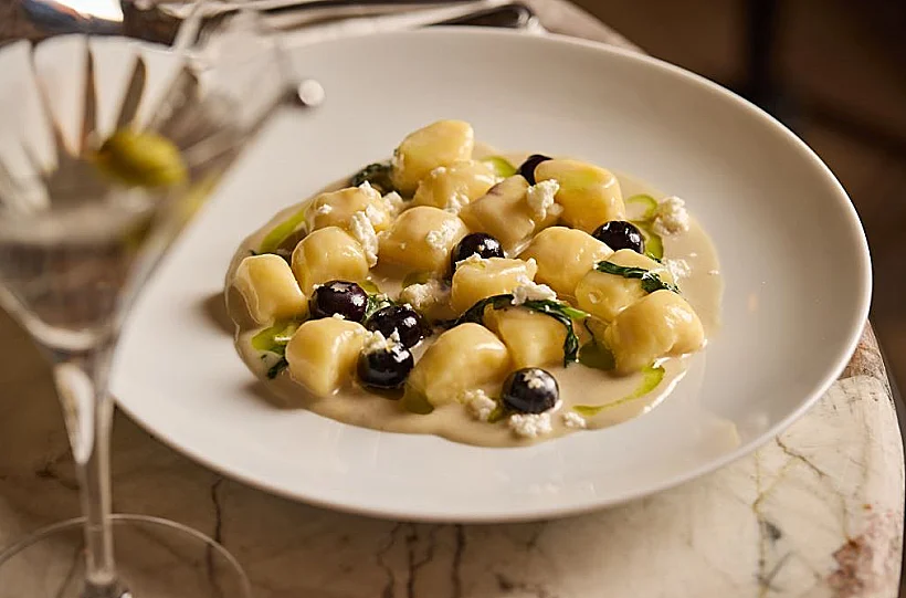 ניוקי תפוח אדמה במסעדת "O"