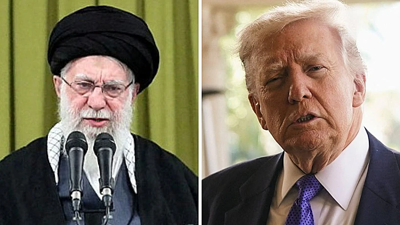 טראמפ וחמינאי