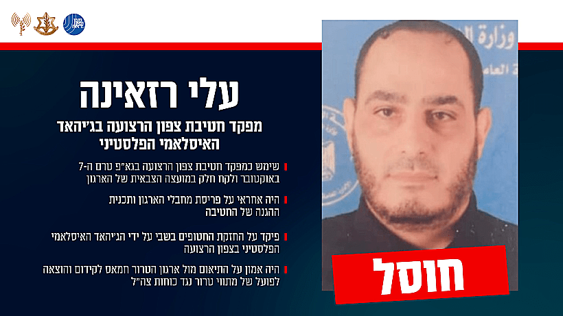 חיסול המחבל עלי רזאינה