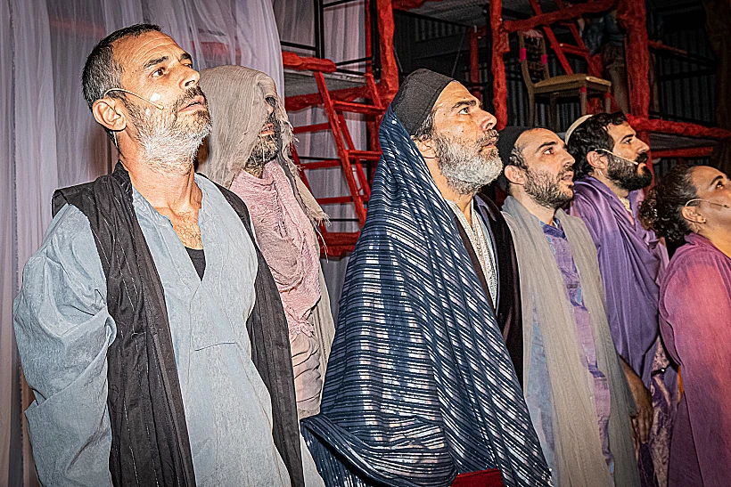 מתוך ההצגה "מלך מרוקאי"