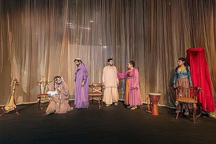 מתוך ההצגה "מלך מרוקאי"