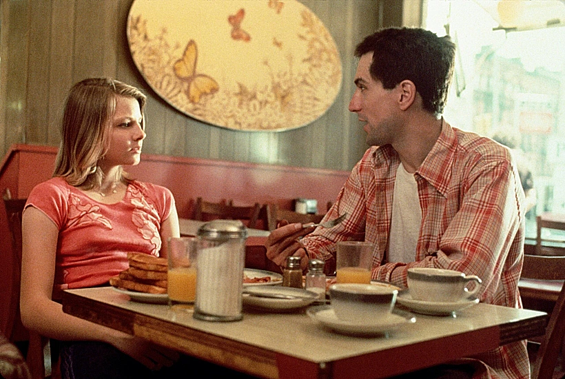 רוברט דה נירו וג'ודי פוסטר ב"נהג מונית"