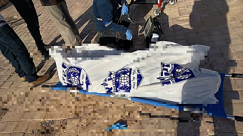 זירת החילוץ במצפה רמון