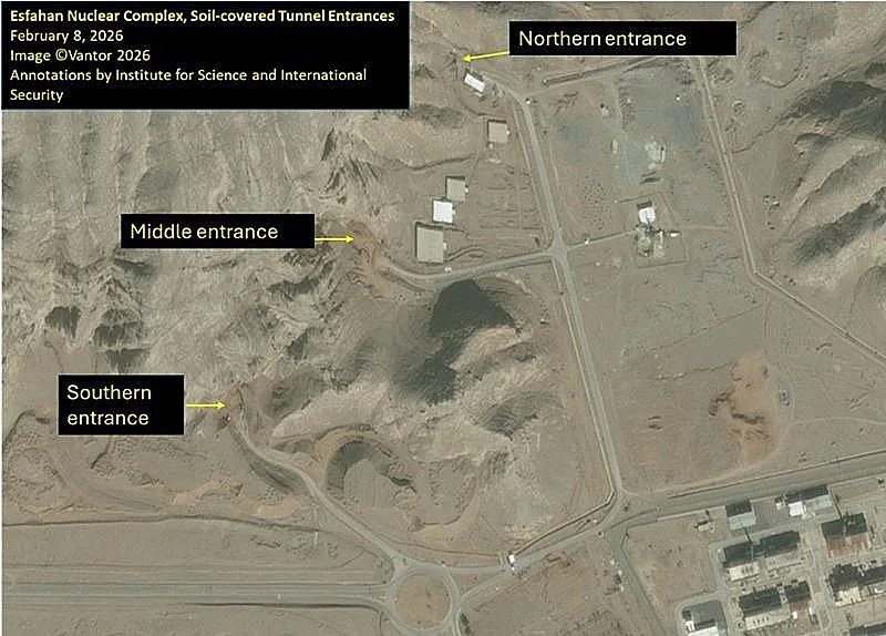 אתר הגרעין באספהאן שנחסם