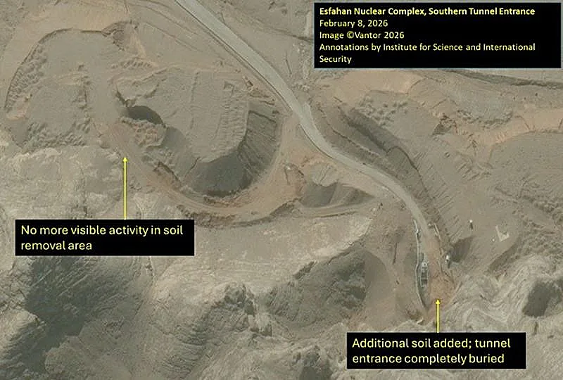 תצלומי לוויין חושפים: אתר הגרעין באספהאן נחסם