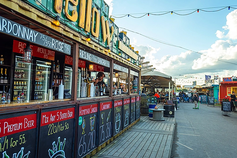 Copenhagen.,denmark.,שוק Reffen - שוק האוכל הגדול על המים