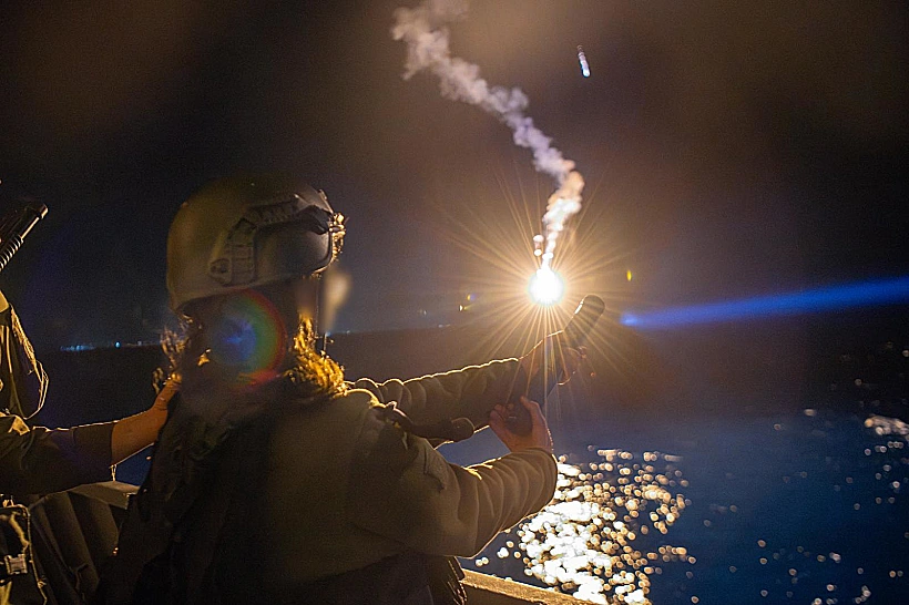 התרגיל השייטתי של חיל הים במרחב המים הכלכליים