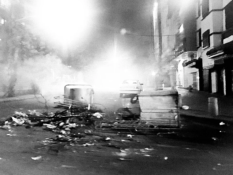 תיעוד מגל המחאות באיראן