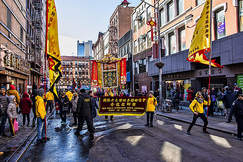 חגיגות ראש השנה הסיני בצ’יינה טאון במנהטן Chinatown