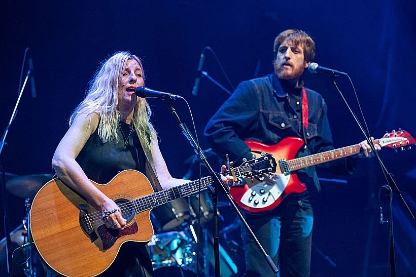 דנה ברגר ותומר ישעיהו בפסטיבל המגבר