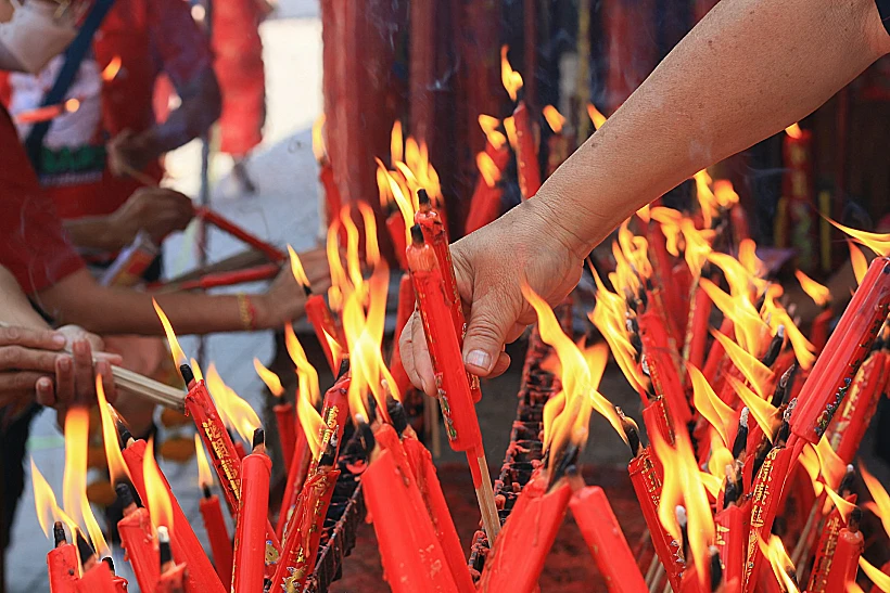 טקס ראש השנה בתאילנד