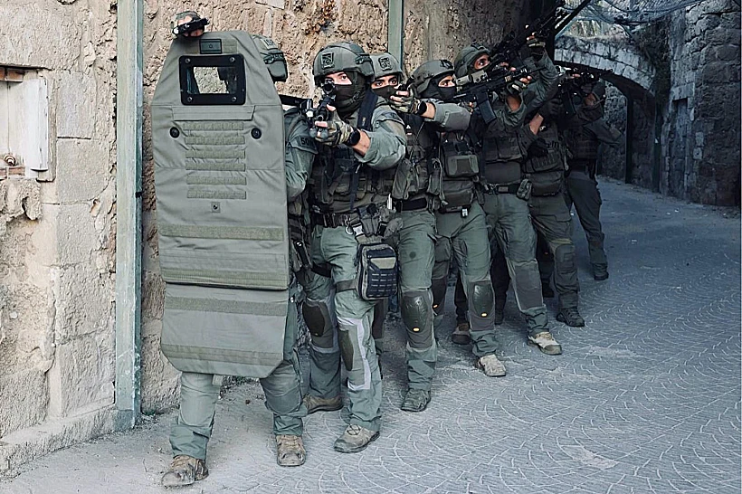 אילוסטרציה של מסתערבי מג"ב ירושלים. ארכיון