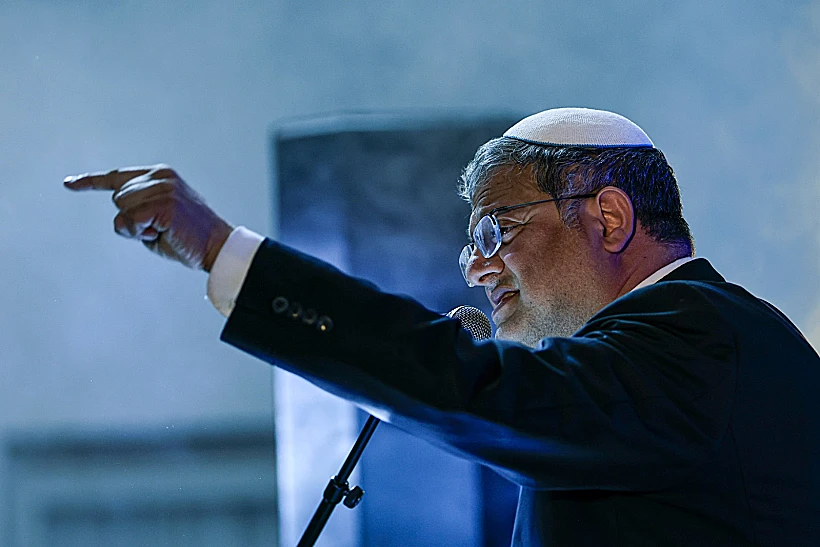 השר לביטחון לאומי איתמר בן גביר