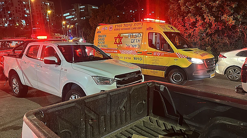 זירת הרצח הכפול בחיפה