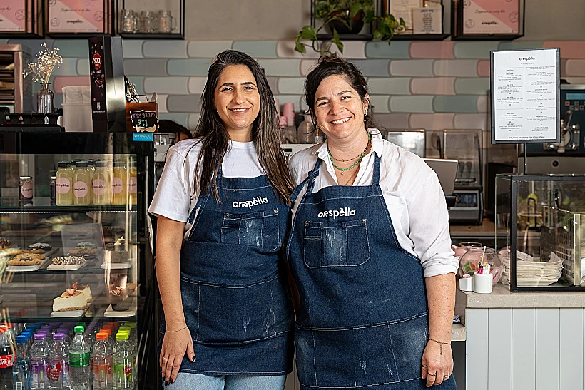 דבורה וייס ומעיין יעקב ב"קרספלה"