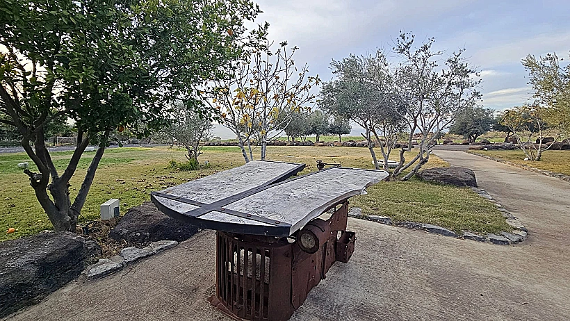 חצר מלון פרא